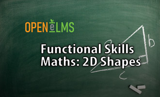 Functional Skills Maths 2D Shapes e-Learning
